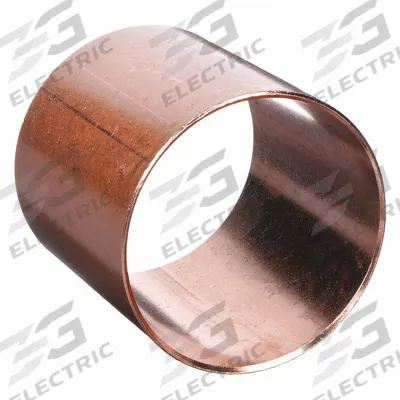 NIBCO Sweat Fitting Coupling: 4 in CTS x 4 in CTS, Cup x FTG, Dimple Center Stop - Wrot Copper Tube Fittings