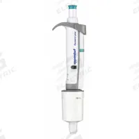 EPPENDORF Single-Channel Pipettor: 1 Channels, 10,000 ul Capacity - Max, 0.01 mL Volume Increments (MPN 3123000080). Key specifications — Color: Turquoise; Brand: EPPENDORF; Pipetter Type: Manual Adjustable Volume; Autoclavable: Autoclavable; Product Type: Single-Channel Pipettor.