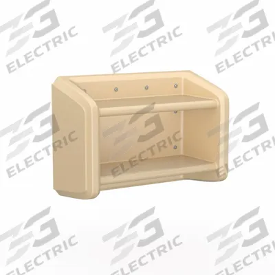 CORTECH Shelf/Step: Sand, 24 in Overall Ht, 35 in Overall Wd, 15 in Overall Dp - Wall-Mounted Shelves