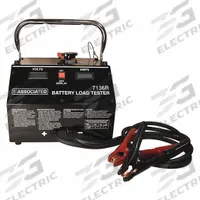 ASSOCIATED EQUIP Battery Tester: Battery Load Tester, Battery Load Tester, 15 in Overall Wd, 12V/6V (MPN 7136R). Key specifications — Brand: ASSOCIATED EQUIP; Display Type: Digital; Batteries Tested: 12V.