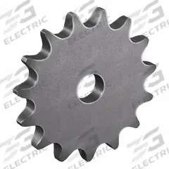 TRITAN Roller Chain Sprocket: No Hub, For Single Strands, 41, 15 Teeth, 2.405 in Pitch Dia, Steel (MPN 41A15H X 1/2). Key specifications — Brand: TRITAN.