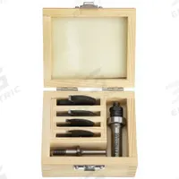 APPROVED VENDOR Router Bit Set: Fractional Inch, 6 Pieces, Slot Cutter (MPN 16Y601). Key specifications — attr315242: Slot Cutter; attr325198: APPROVED VENDOR.