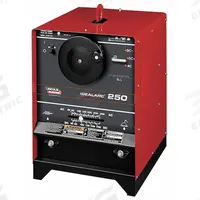 LINCOLN ELECTRIC Stick Welder: Idealarc 250, AC/DC, Power Source Only (MPN K1053-9). Key specifications — Input Frequency: 60 Hz; Maximum Amperage (Stick): 300A; Phase: Single-Phase; Input Voltage (Nominal) (Merch - Table Column, Filters): 240V.