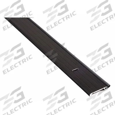 NATIONAL GUARD Door Weatherstripping: Bulb Insert, 7 ft Lg, 1 13/16 in Wd - Metal Leaf Weatherstripping