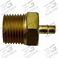 MEM-CO Mini Barbed Fitting Adapter: 3/4 in ID x 3/4 in Pipe x 1/2 in ID Size, MNPT x Tube, Brass (MPN 3/4B1). Key specifications — Brand: MEM-CO.