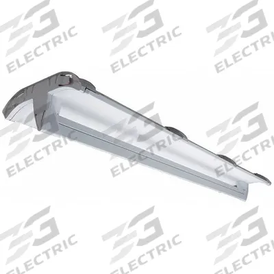 ALBEO LED Low Bay Fixture: 8 ft Lg, 8,400 lm, 4000K, 8 ft – 18 ft Mounting Ht, Gen Distribution - 8 ft. Linear LED Bay Lights