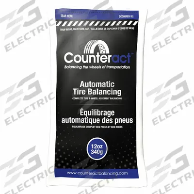 COUNTERACT Balancing Beads: Wheel Balancing Beads, Trucks, Glass, Blue