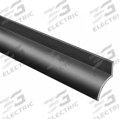 NATIONAL GUARD Door Drip Guard: 40 in Lg, 1 1/2 in Ht (MPN 17DKB-40). Key specifications — Brand: NATIONAL GUARD.