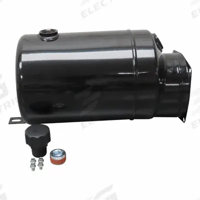 STONE Reservoir Tank: 1.5 gal Reservoir Capacity, Round, Steel, 170 mm Overall Lg - Hydraulic Power Unit Reservoirs
