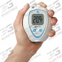 MAXTEC Oxygen Analyzer: 100% Measurement % - Max, O2, 1 5/16 in D 3 in W 3 3/4 in H (MPN R217P62). Key specifications — Brand: MAXTEC; Display Type: LCD; Accuracy: +/-3%; Manufacturer Part Number: R217P62.