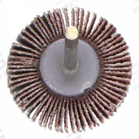DREMEL Flap Wheel: Flapwheel Sanding Bit, Emery, 80 Grit, Std Screw, Fiberglass/Wood, Flap Wheel (MPN 504). Key specifications — attr1097290: Standard Screw; attr1097294: Emery; attr1097295: Fiberglass; attr1097302: DREMEL.