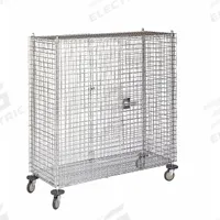 APPROVED VENDOR Security Cart: 900 lb, 60 in L x 24 in W Self, No Handle, (2) Rigid/(2) Swivel, Zinc (MPN 1ECH1). Key specifications — Shelf Type: Fixed; Caster Brake Type: No Brake Included; Brand: APPROVED VENDOR; Caster/Wheel Configuration: (2) Swivel.