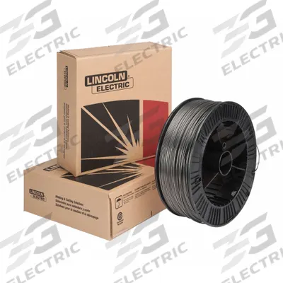 LINCOLN ELECTRIC Flux Cored Welding Wire: Carbon Steel, E70T-6, 5/64 in, 25 lb - Flux-Cored Wire for Structural Steel Fabrication