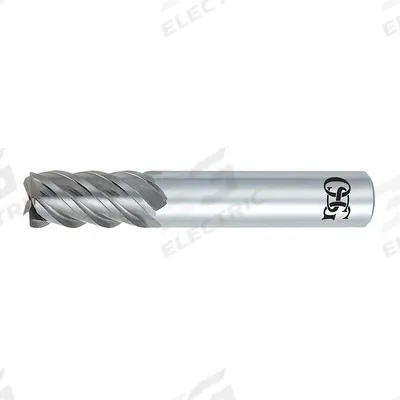 OSG Square End Mill: Carbide, 5 Flute, 1" Mill Dia, 1-1/2" LOC, 4" OAL (MPN 455-1000) - General Purpose Carbide Square End Mills