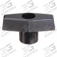 INNOVATIVE COMPONENTS Hand Knob: T, Plastic w/ Steel Thread, 1/4"-20 Thread, 2 in Dia (MPN GN4C----T5-LN21). Key specifications — Brand: INNOVATIVE COMPONENTS.