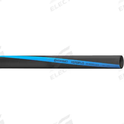 CONTINENTAL Suction and Discharge Hose: 3 in Hose Inside Dia., 150 psi, Black - EPDM Bulk Water Suction & Discharge Hoses with Spiral-Plied Synthetic Fabric Reinforcement