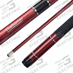 HATHAWAY Pool Cue: Red, 18 oz Cue Wt, 58 in Overall Lg (MPN BG2561RD). Key specifications — Product Type: Pool Cue; Material: Fiberglass; Brand: HATHAWAY; Color: Red.