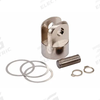 SMC Double Clevis: Clevis Mount Type, Fits 40 mm Bore Dia - Clevis Mounting Hardware