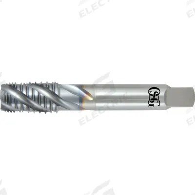 OSG Pipe Tap: 1/8"-27 NPTF, 3 Flute, Interrupted Thread, V Coated Cobalt (MPN 1657103008) - Interrupted-Thread Spiral-Flute Pipe Taps