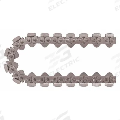 ICS Concrete Diamond Chain: 25 in Compatible Bar Lg, 0.444, 0.06 in Gauge - Chains