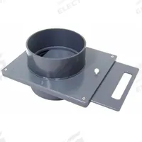 Blastgate: For 16 in Duct Dia, 6 3/8 in Overall Lg, 14 in Inlet Dia (MPN PVCB16). Key specifications — Brand: PLASTIC SUPPLY.