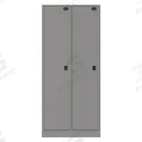 SENTINEL Law Enforcement Evidence Locker: Pass-Through Backing, Keyless Lift Latch, 2 Compartments (MPN 02AA-PT). Key specifications — Brand: SENTINEL; Product Ships: Assembled; Color: Gray.