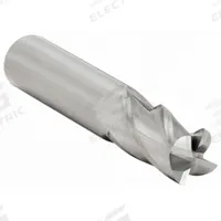 CLEVELAND Square End Mill: Carbide, 2 Flute, 1" Mill Dia, 1-1/2" LOC, 4" OAL (MPN C61078)