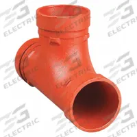 GRUVLOK Metal Pipe Tee: Tee, 8 in x 8 in x 8 in, Ductile Iron, EPDM Seal, 300 psi @ 150°F (MPN 0390016947). Key specifications — Brand: GRUVLOK; Maximum Operating Pressure: 300 psi @ 150°F; Fitting Pipe Size: 8 in x 8 in x 8 in.