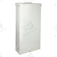 GE Load Center: 125 A Amps, 208Y/120V AC, 12 Spaces, 22kA, Combo Flush/Surface (MPN TL12412R). Key specifications — Main Circuit Breaker or Main Lug: Main Lug; Voltage: 208Y/120V AC; Short Circuit Current Rating: 22kA; Included Enclosure Cover: Combination Flush/Surface.