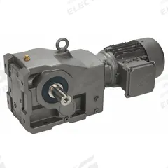 NORD AC Gearmotor: Right Angle, Single Output Shaft, 3-Phase, TEFC, 41 RPM, 757 in-lb Max Torque (MPN SK9012.1-71L/4-41.65-A). Key specifications — Brand: NORD; Full Load Current: 1.9/0.95 A.