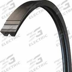 CONTINENTAL V-Belt: 2/8V3350-S, 2 Ribs, 338 in Outside Lg, 2 in Top Wd, 29/32 in Thick (MPN 20064576)