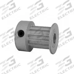 DAYTON Timing Pulley: Curvilinear, Fixed, For 9 mm Belt Wd, 12 Teeth, 3 mm Pitch, Aluminum (MPN 12-3M09-6CA2). Key specifications — Brand: DAYTON; Finish: Clear Anodized; For Belt Series: Powerhouse®.