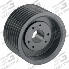 APPROVED VENDOR V-Belt Pulley: 8V1600, 8 Groove, 16 in OD, Bushed Bore, J, For 8V/8VX Belt Section (MPN 88V1600J). Key specifications — Pulley Industry Number: 8V1600; Pitch Diameter: 16 in (8V); For Belt Section (broad, with similar types): 8V or 8VX.