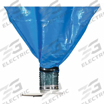 APPROVED VENDOR Packing Peanut Dispenser: 140 cu ft Bag Size, 114 in Bag Ht, 60 in Bag Wd - Packing Peanut Dispensers