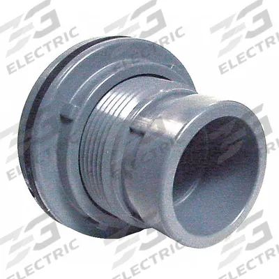 SPEARS Bulkhead Tank Fitting: CPVC Body, 1 1/4 in Female NPT Threaded Inside - CPVC Through-Wall Fittings