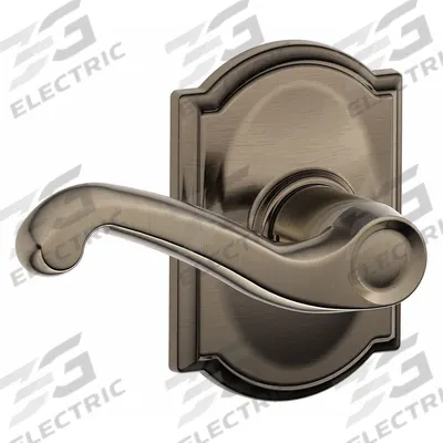 SCHLAGE Door Lockset: Passage Lever Locksets, Nickel