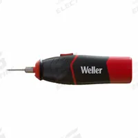 WELLER CORDLESS SOLDERING IRON: 4.5 W, 860°F, Conical Tip, 0.3 mm Tip Wd, Soldering Iron Kit (MPN WLIBA4). Key specifications — attr193785: WLIBA4; attr193956: Fixed; attr193948: WELLER; attr306400: (3) AA – Included.