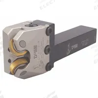 DORIAN Knurling Holder: 3/4 in Shank Wd, 3 1/4 in Shank Lg, 5 1/2 in Overall Lg, 2 Knurls Required (MPN CNC-75-2-R)