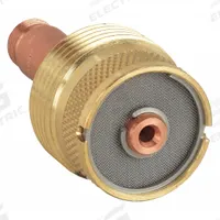 MILLER ELECTRIC Large-Diameter Gas Lens: For 3/32 in Max Electrode Dia, 45V64. Key specifications — Reference Number: 45V64; Brand: MILLER ELECTRIC.