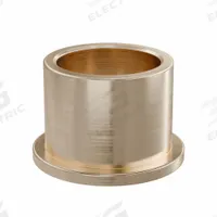Flanged Sleeve Bearing: Bronze, SAE 841, 12 mm Bore, 15 mm OD, 12 mm Lg, -35°F to 300°F, 10 PK (MPN FFM1215-12B). Key specifications — System of Measurement: Metric; Material Grade: SAE 841; Flange Type: Flanged; Brand: OILITE.
