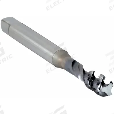OSG Spiral Flute Tap: 1/4"-32 UNEF, H3 / 2B-3B, 2 Flute, Bottoming Chamfer - Spiral-Flute Taps for Steel & Stainless Steel