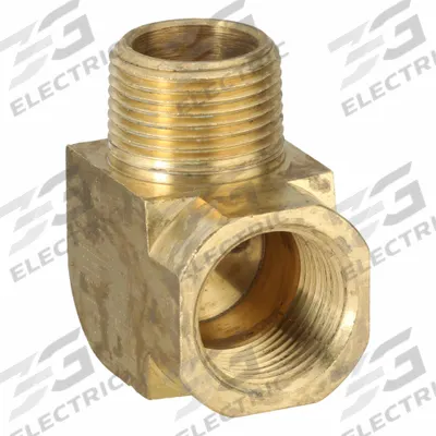 PARKER Metal Pipe Elbow: 90° Elbow, 3/4 in x 3/4 in - Threaded High-Pressure Pipe Fittings