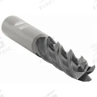 WIDIA HANITA Corner Chamfer End Mill: Carbide, TiAlN Coated, 4 Flute, 1" Mill Dia, 2" LOC, 0.02" Chf (MPN TF4V6525018)