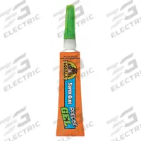 GORILLA Instant Adhesive: Super Glue No Drip Gel, Gen Purpose, 0.52 fl oz, Tube, Clear, Gel (MPN 109805). Key specifications — Series: Super Glue No Drip Gel; Standards: ASTM D-4236; Primary Applications: General Purpose; Materials Bonded: Paper; Brand: GORILLA; Secondary Compatible Materials: Wood.