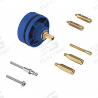 GROHE Volume Control Extension: Use with Hot/Cold Water, Metal, Unfinished, 3 3/4 in Overall Lg (MPN 47996000). Key specifications — For Water Temperature: Hot/Cold; Compatible Brand: Grohe; Product Type: Volume Control Extension; Material: Metal.