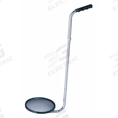SEE ALL INDUSTRIES Inspection Mirror: 6 in Dia Mirror Size, Mirr. Mat. Glass - Standard Inspection Mirrors