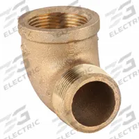APPROVED VENDOR Metal Pipe Elbow: 90° Elbow, 1 1/4 in x 1 1/4 in, Class 125, None Brass, PTFE (MPN ZUSA-PF-10678). Key specifications — Brand: APPROVED VENDOR; Maximum Operating Pressure: 200 psi.