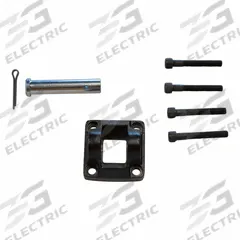 ARO Attachable Mounting Kit: Attachable Mounting Kit, Clevis, Fits 1 1/2 in Bore Dia, Aluminum, AN (MPN 115477). Key specifications — attr947485: 115477; attr947489: AN; attr947494: Aluminum; attr947529: ARO; attr1122619: Attachable Mounting Kit.