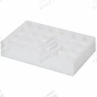Tube Rack: Foam, White, (24) Tubes, 24 Compartments (MPN 1681). Key specifications — Material: Foam; Color: White; Product Type: Vial Rack; Total Holding Capacity: (24) Tubes; Brand: SPEX SAMPLEPREP.