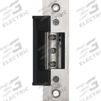 RUTHERFORD Electric Door Strike: 1 1/4 in Wd, 4 7/8 in Ht, Cylindrical/Mortise, Stainless Steel (MPN 7314-09 32D). Key specifications — Brand: RUTHERFORD; Input Voltage: 11 to 16V AC; Performance Duty Rating: 1 - Heavy Duty; Strike Type: Mortise.